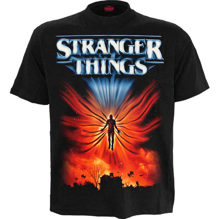 Netflix Unisex T-Shirt: Stranger Things Rise Of Vecna (Black)
