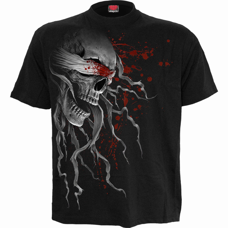 Spiral Unisex T-Shirt: Blind Faith (Black)