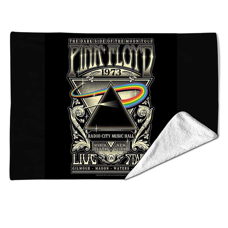 Pink Floyd Sherpa Fleece Blanket: 1973 Live (Multicolour) DOUBLE