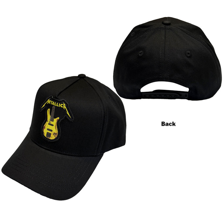 Metallica Unisex Baseball Cap: Robb Bass (Black)
