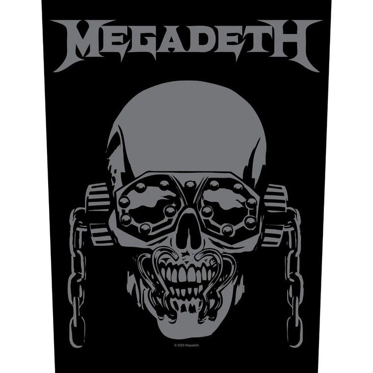 Megadeth Back Patch: Vic Rattlehead