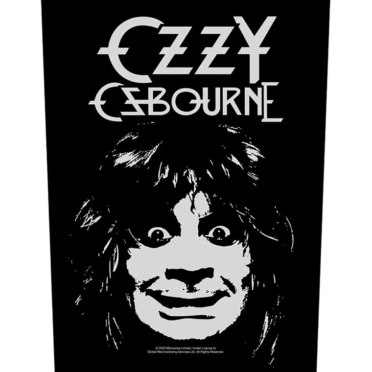 Ozzy Osbourne Back Patch: Madman