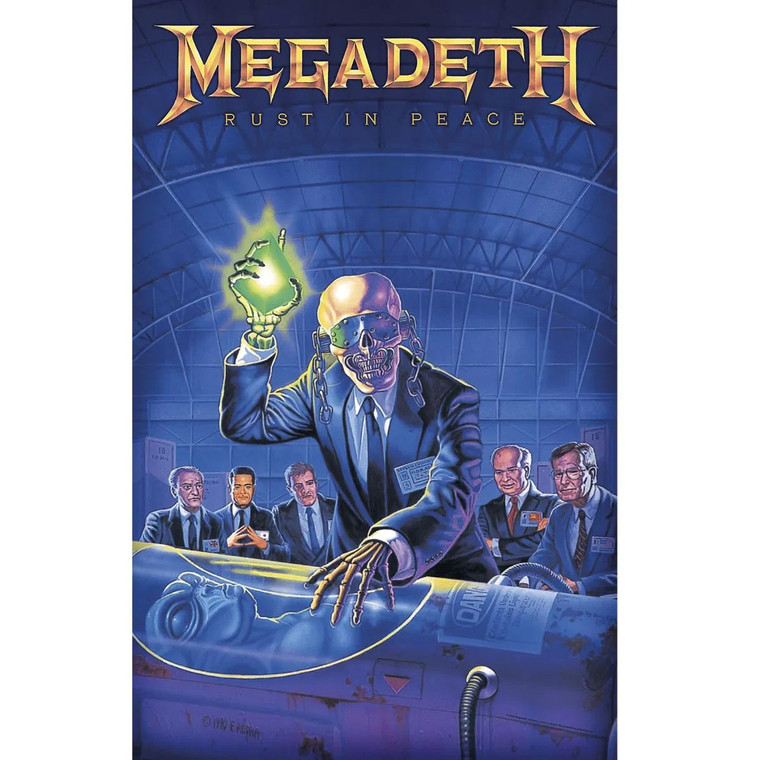 Megadeth Textile Poster: Rust In Peace