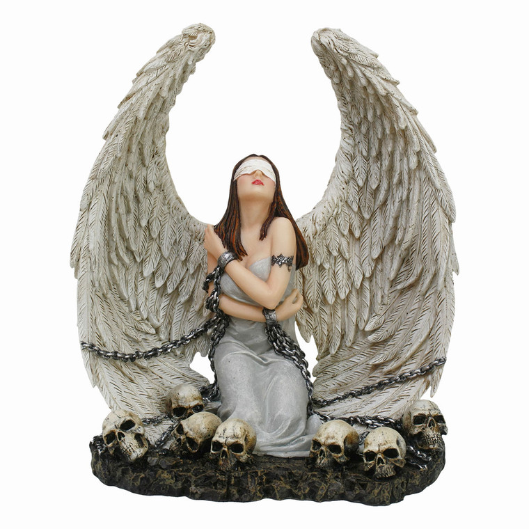 Spiral Figurine: Captive Spirit Kneeling (Black)