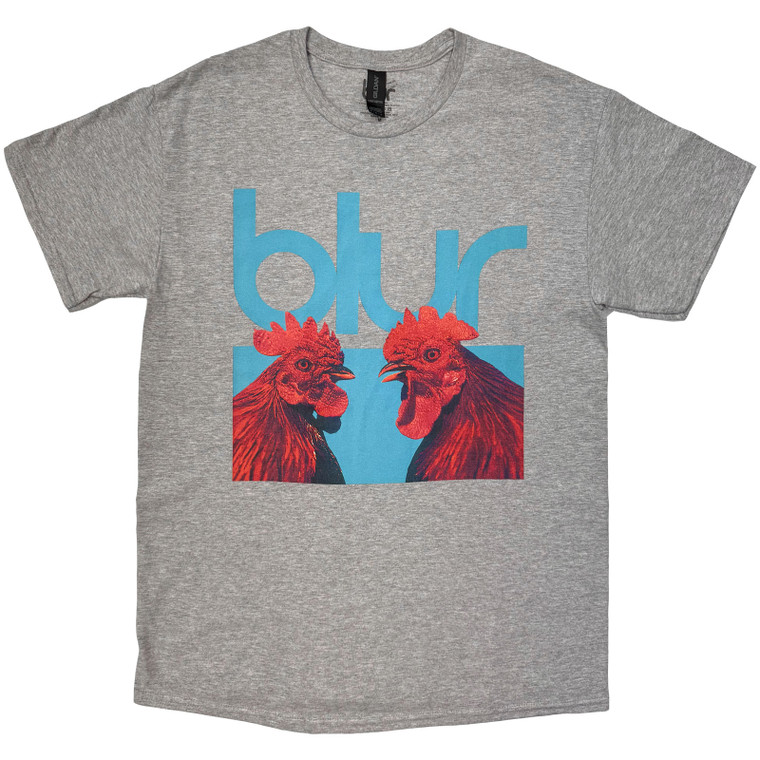 Blur Unisex T-Shirt: Hens Teeth (Grey)