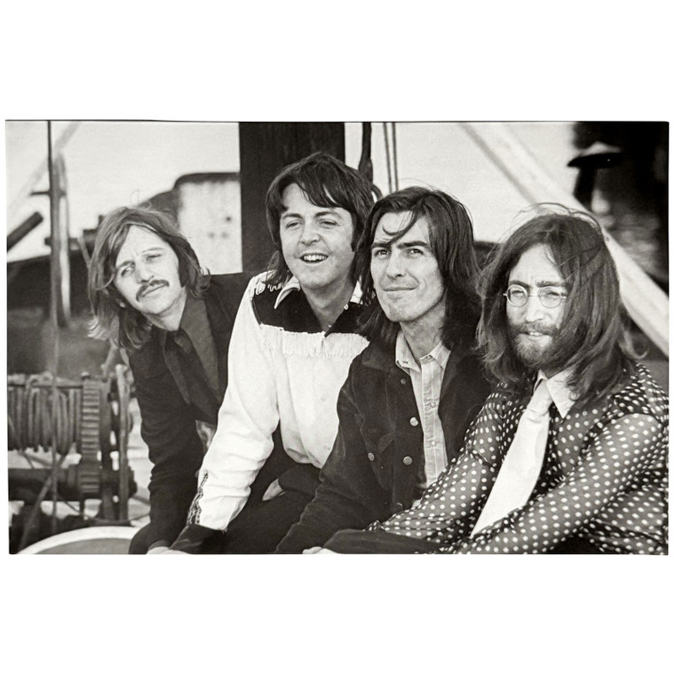 The Beatles Sticker: 1969 Photo