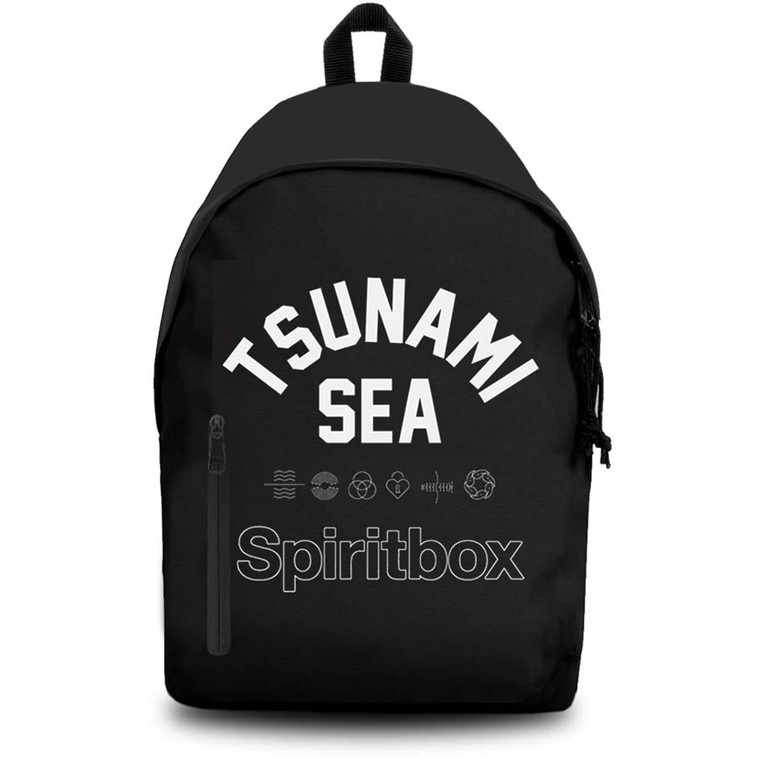 Spiritbox  Graphic Daypack: Tsunami Sea (Black)  
