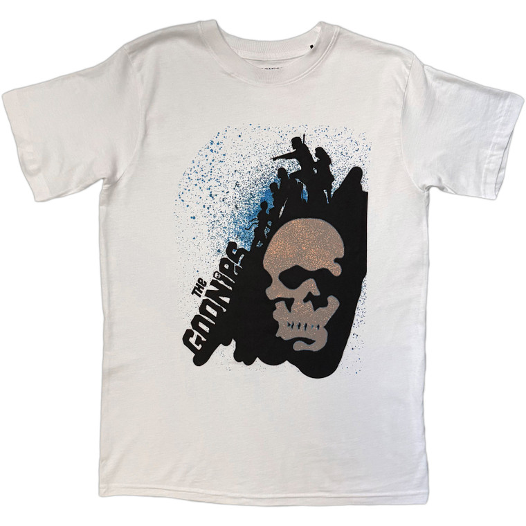 The Goonies Unisex T-Shirt: Skull Spray Paint (White)