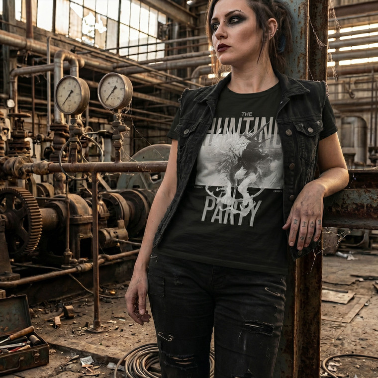 Linkin Park Unisex Carbon T-Shirt: Hunting Party (Black)