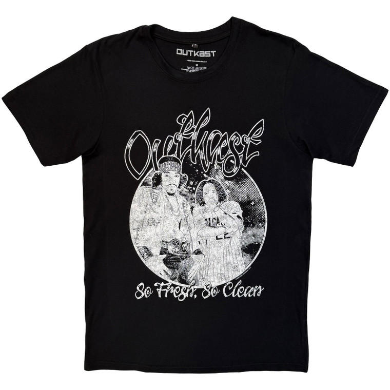 Outkast Unisex Carbon T-Shirt: So Fresh, So Clean (Black)