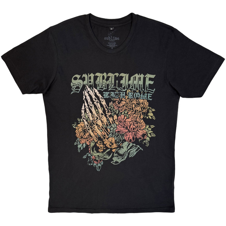 Sublime Unisex Carbon T-Shirt: Praying Hands (Black)