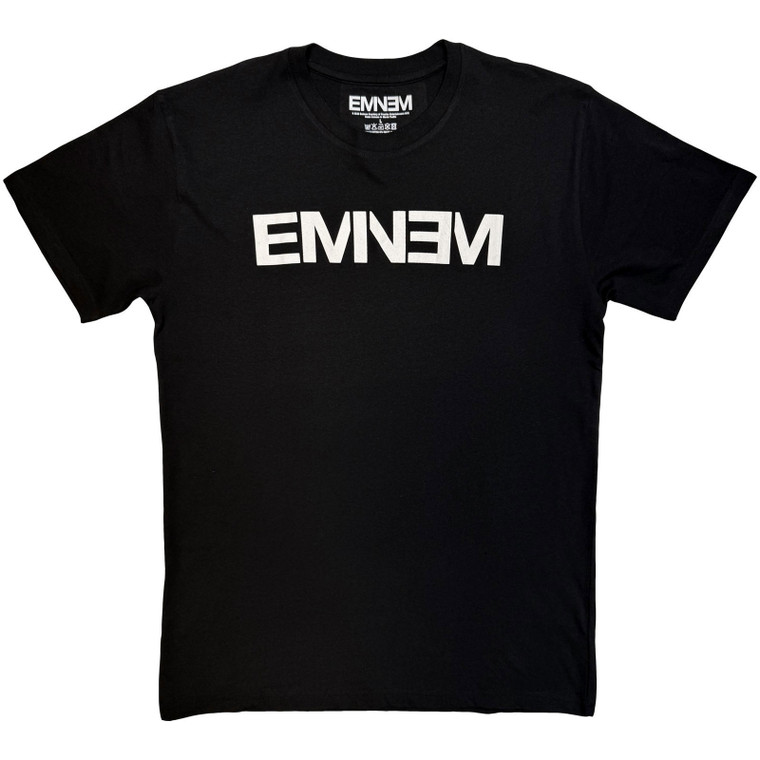 Eminem Unisex T-Shirt: Logo Mono (Black)
