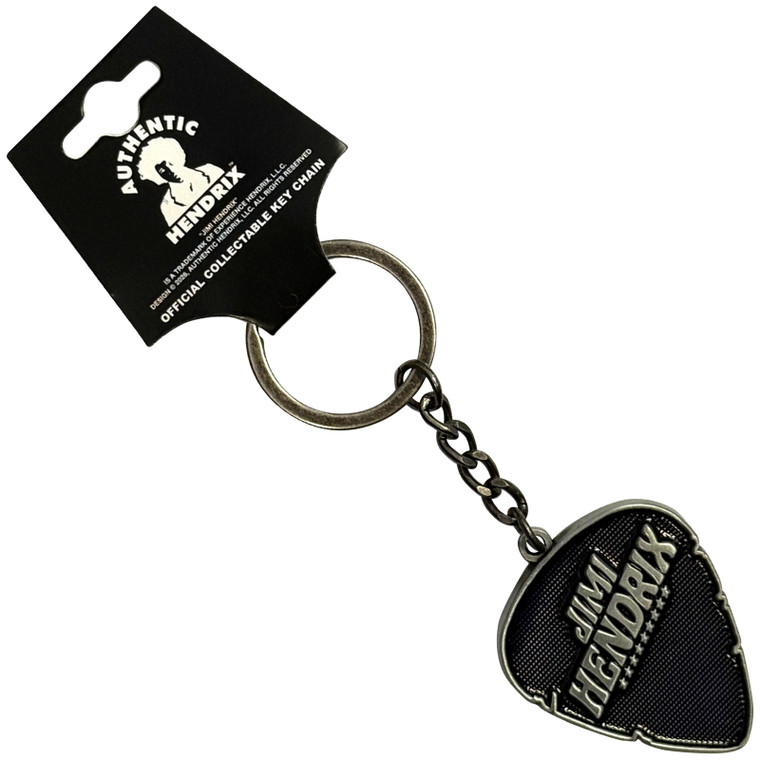 Jimi Hendrix Keychain: Plectrum