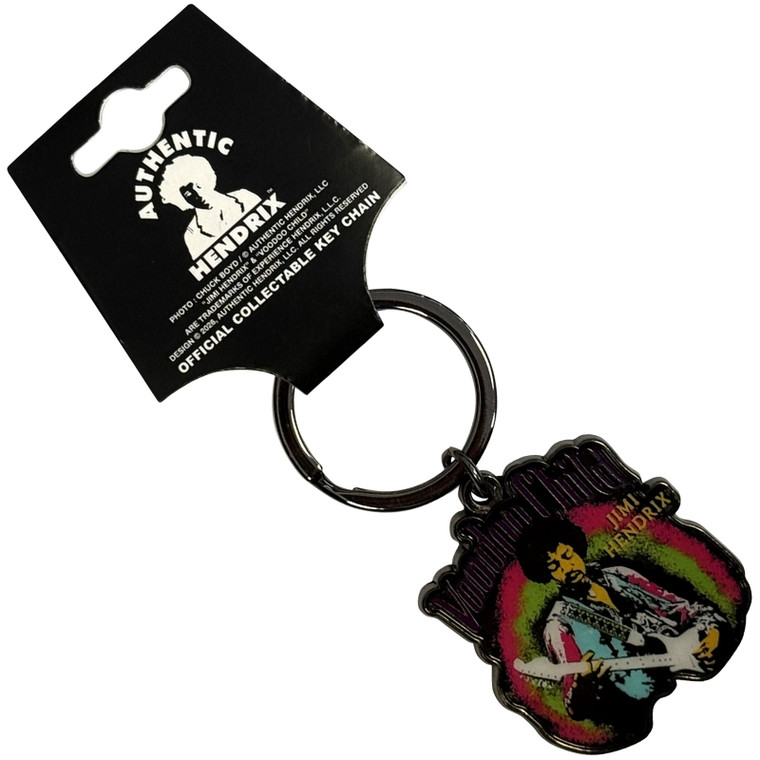 Jimi Hendrix Keychain: Voodoo Child Keychain