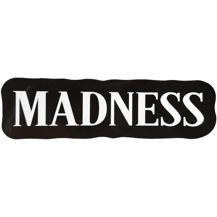 Madness Sticker: Text Logo