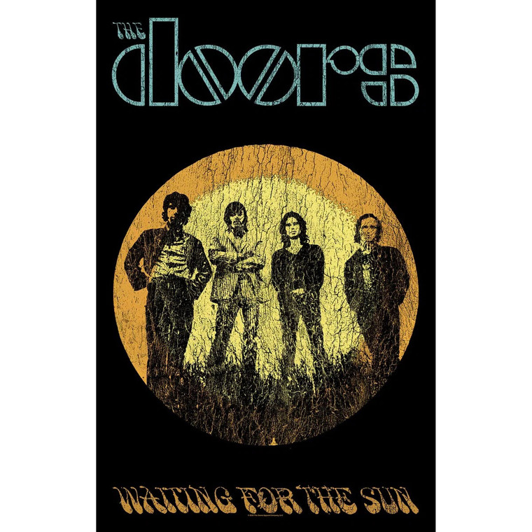 The Doors Textile Poster: Waiting For The Sun