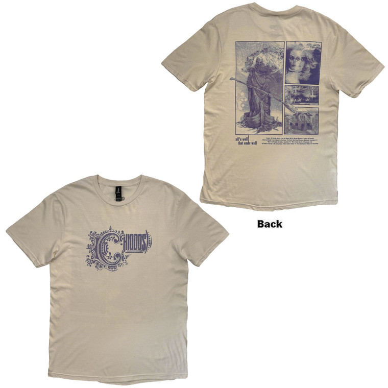 Chiodos Unisex T-Shirt: AWTEW Album Art (Natural) (Back Print)