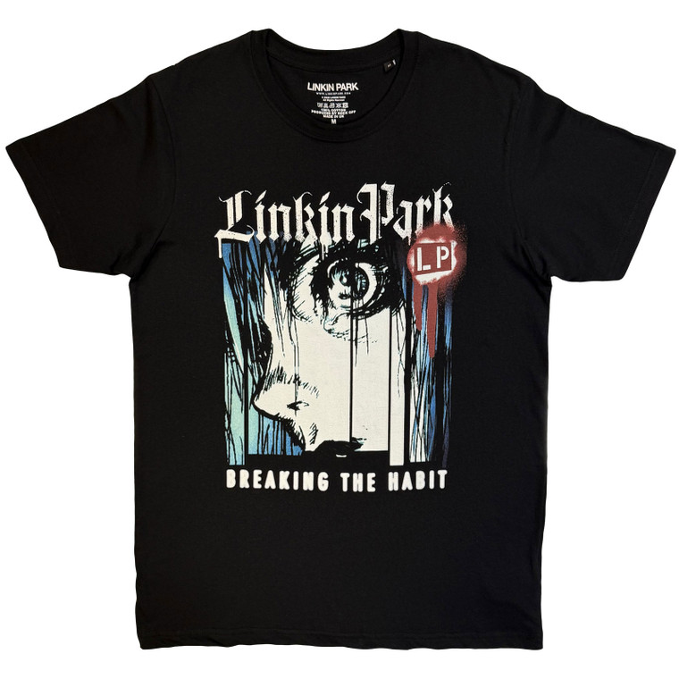 Linkin Park Unisex T-Shirt: Face (Black)