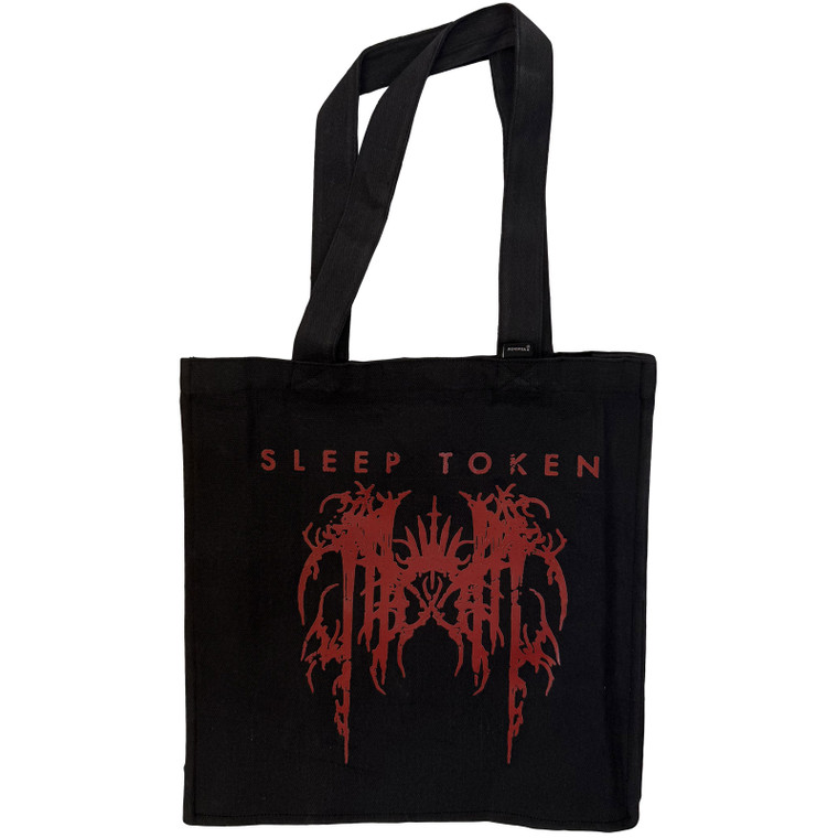 Sleep Token Tote Bag: Grunge Logo (Black)