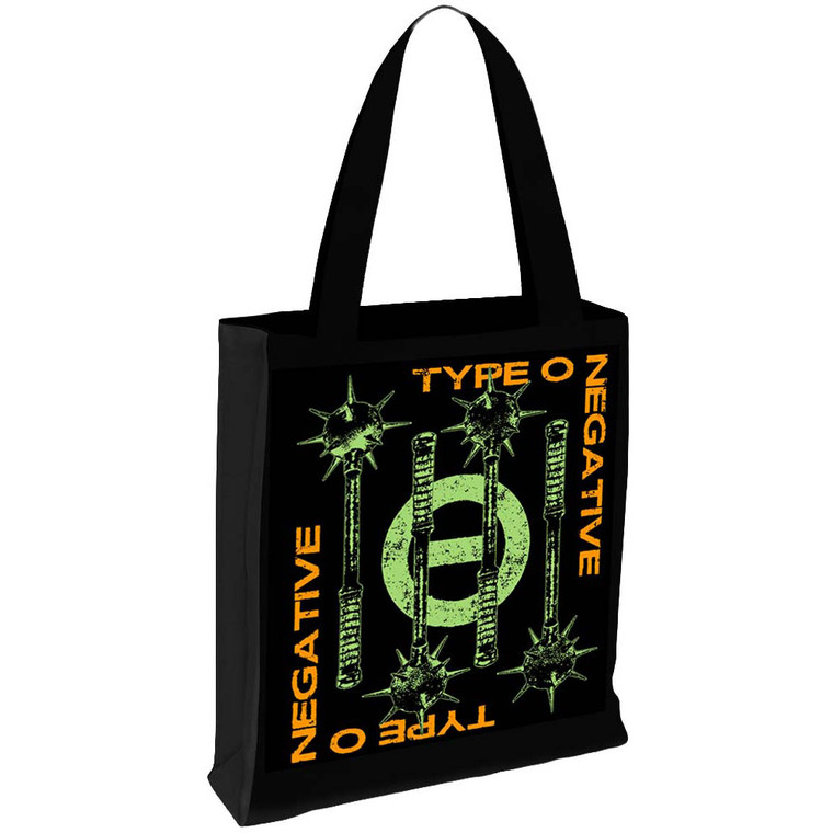 Type O Negative Tote Bag: Spiked Club (Black)