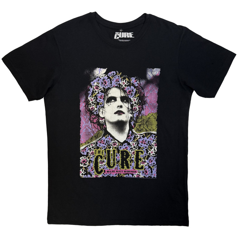 The Cure Unisex T-Shirt: Dallas Poster (Black)