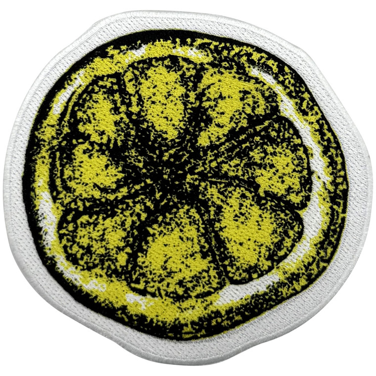 The Stone Roses Woven Patch: Lemon