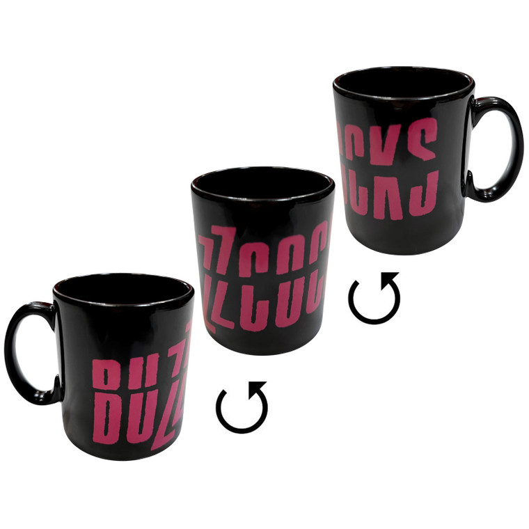 Buzzcocks Unboxed Mug: Distressed Logo (Black)