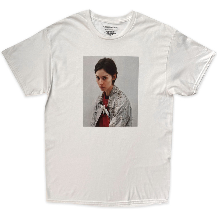 Gracie Abrams Unisex T-Shirt: Photo (White)
