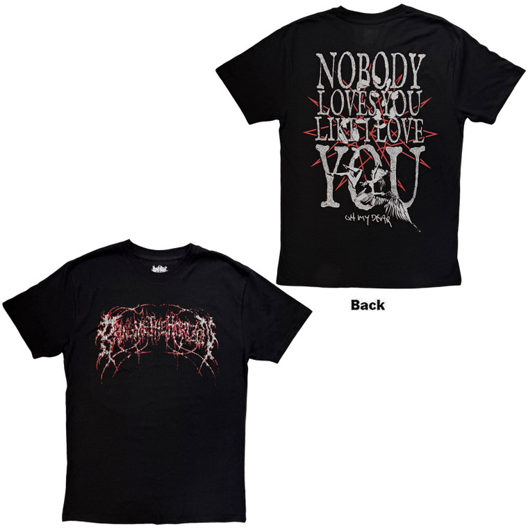 Bring Me The Horizon Unisex T-Shirt: Nobody Loves You (Black)