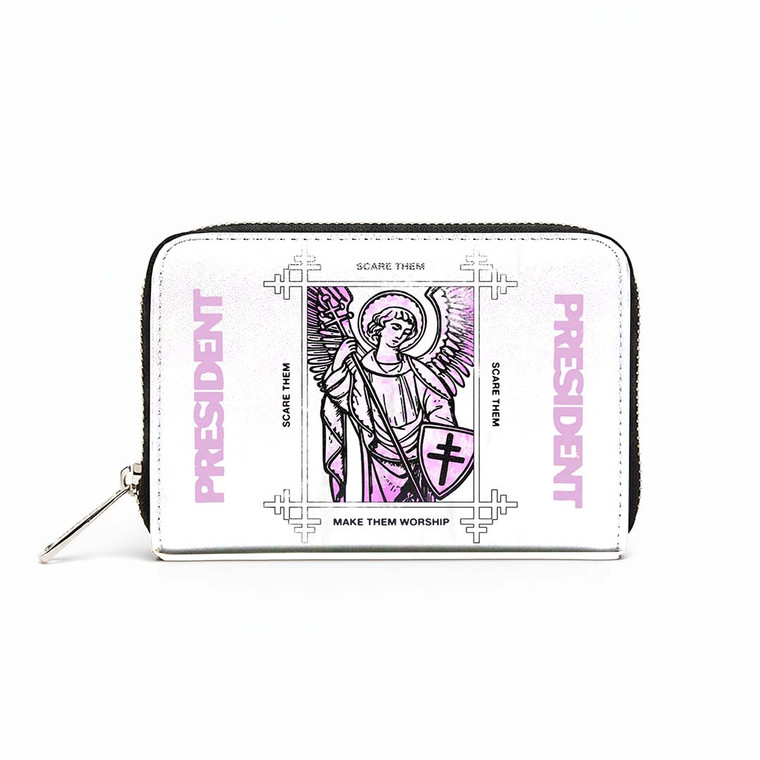 President Zip Top Purse: Angel (Black)
