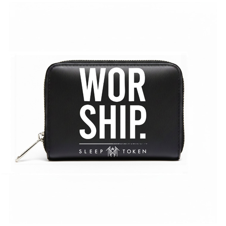 Sleep Token Zip Top Purse: Worship (Black)