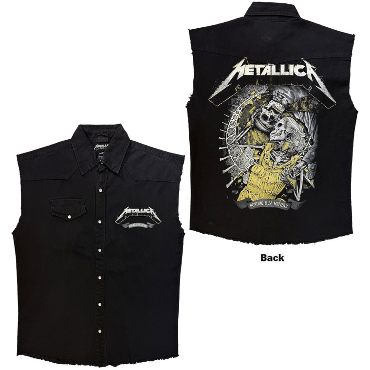 Metallica Sleeveless Worker - Nothing Else Matters (Back Print)