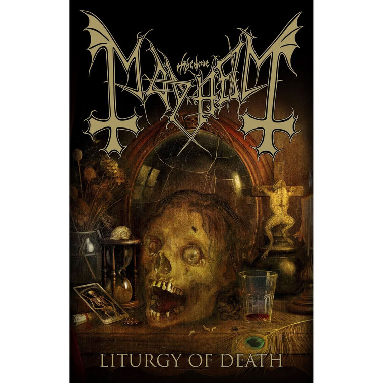 Mayhem Textile Poster: Liturgy Of Death