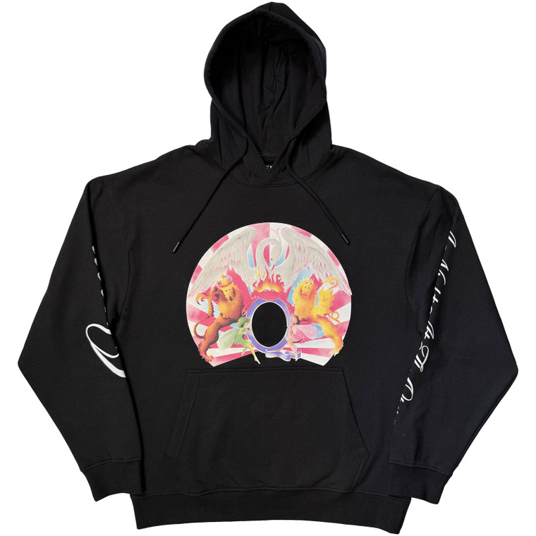 Queen Unisex Pullover Hoodie: A Night At The Opera (Black)