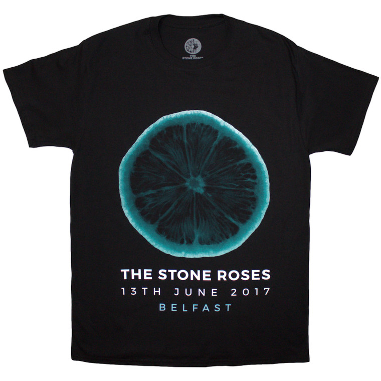 The Stone Roses Unisex T-Shirt: Belfast 2017 (Black)