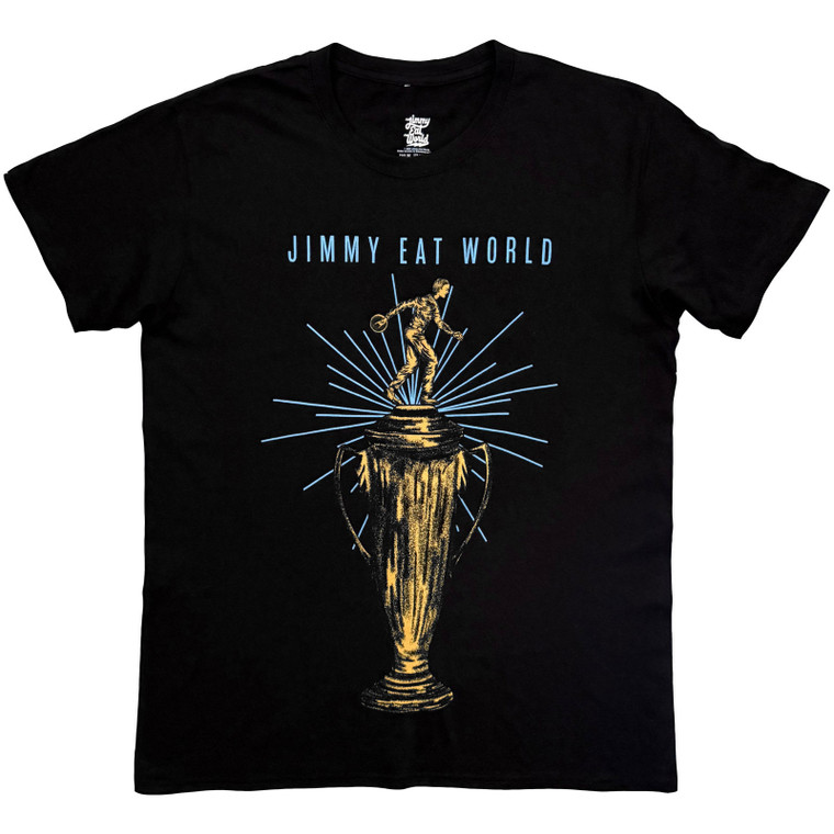 Jimmy Eat World Unisex T-Shirt: American Trophy (Black) 