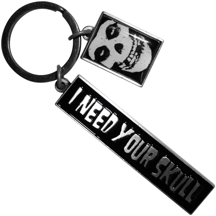 Misfits Keychain: I Need Your Skull