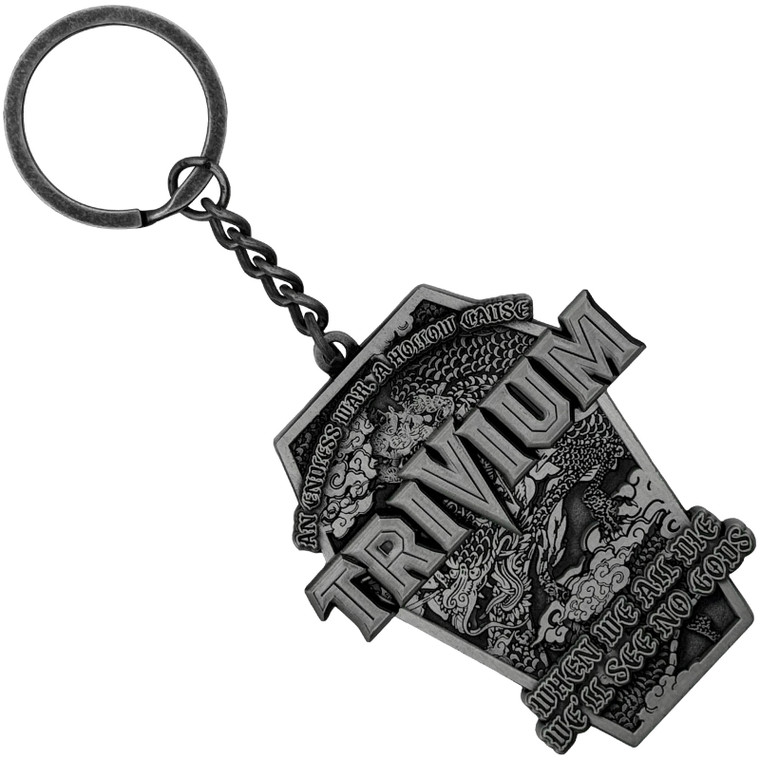 Trivium Keychain: Dragon Pattern