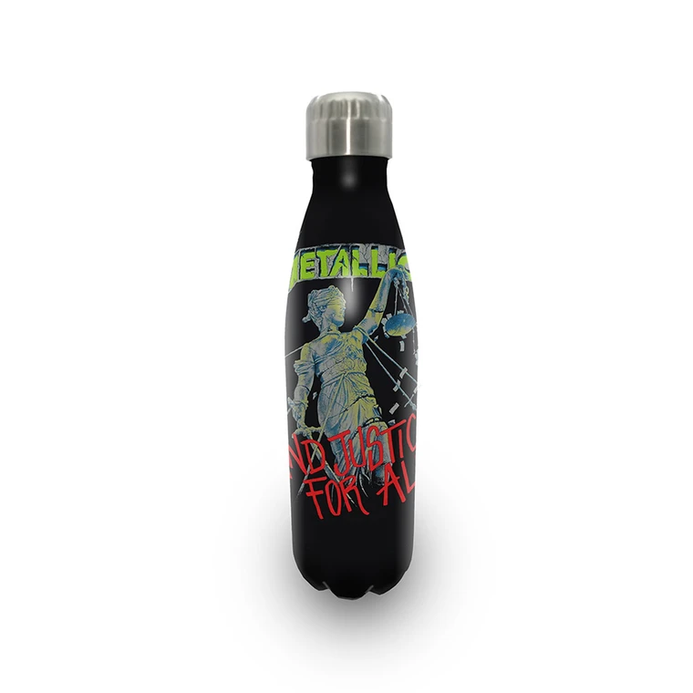 Metallica Drink Bottle: Justice For All (Multicolour)