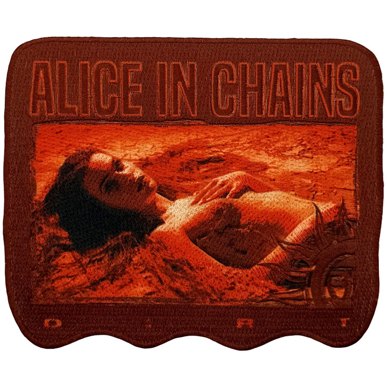 Alice In Chains Woven Patch: Dirt
