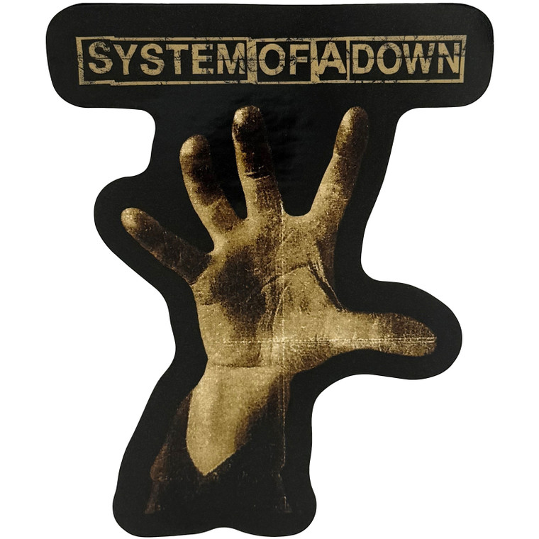 System Of A Down Sticker: Hand