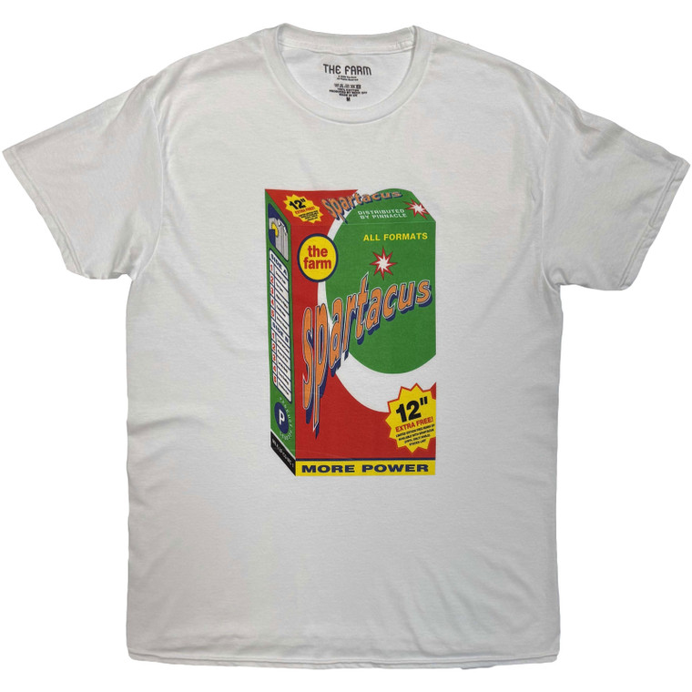 The Farm Unisex T-Shirt: Spartacus (White)