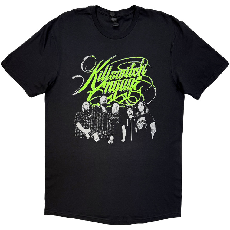 Killswitch Engage Unisex T-Shirt: Group Logo (Black)