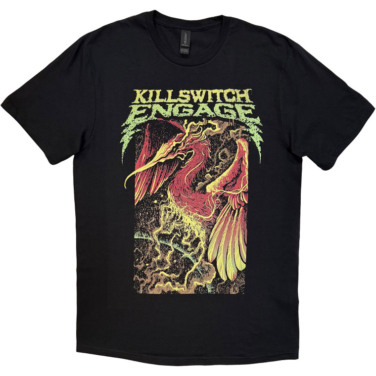 Killswitch Engage Unisex T-Shirt: Bird (Black)