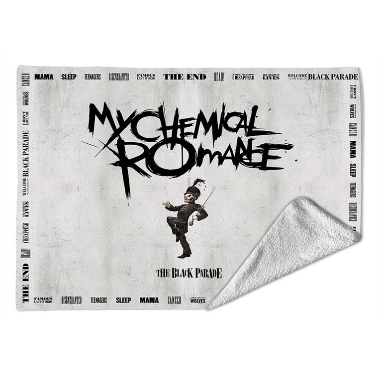 MyChemicalRomance_Black Parade Large Sherpa Fleece_Blanket