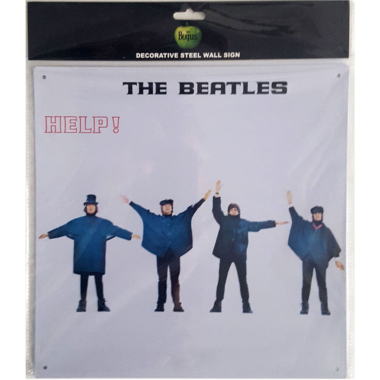 The Beatles Steel Wall Sign: HELP! Album Cover