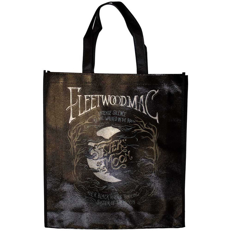 Fleetwood Mac Eco Shopper: Sisters Of The Moon (Black) (Back Print)