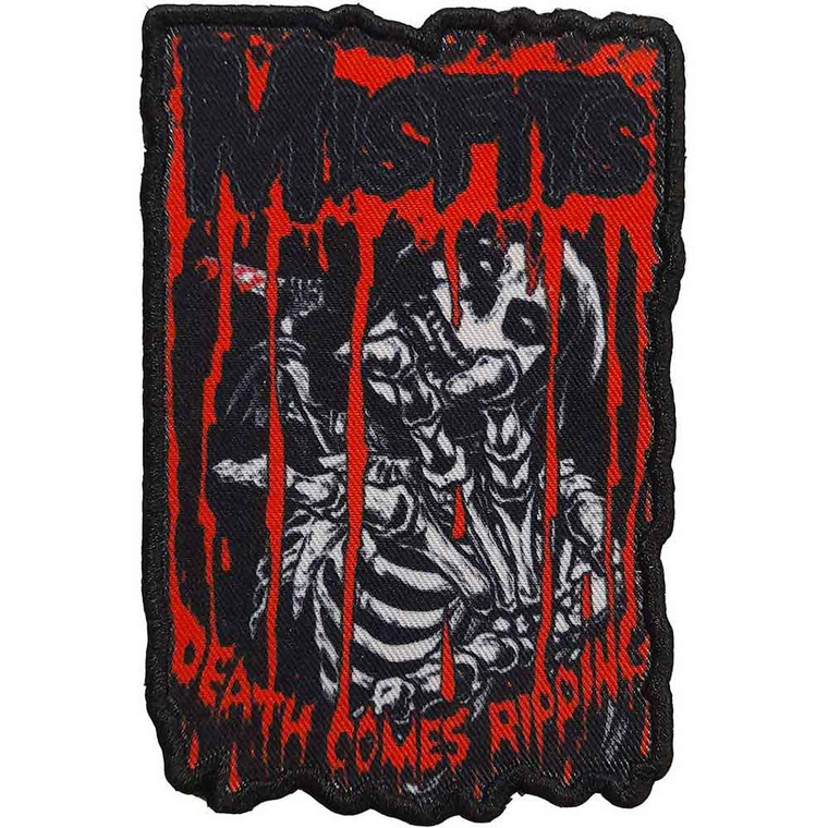 Misfits Standard Patch: Death Comes Ripping