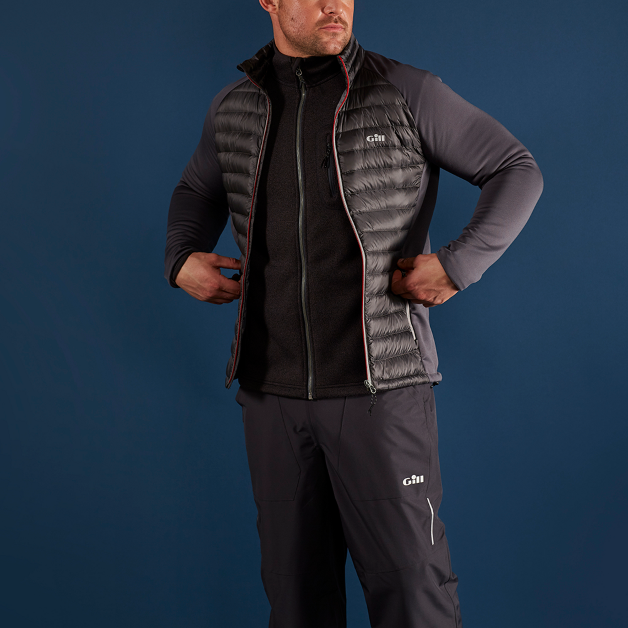 mens fitted down jacket