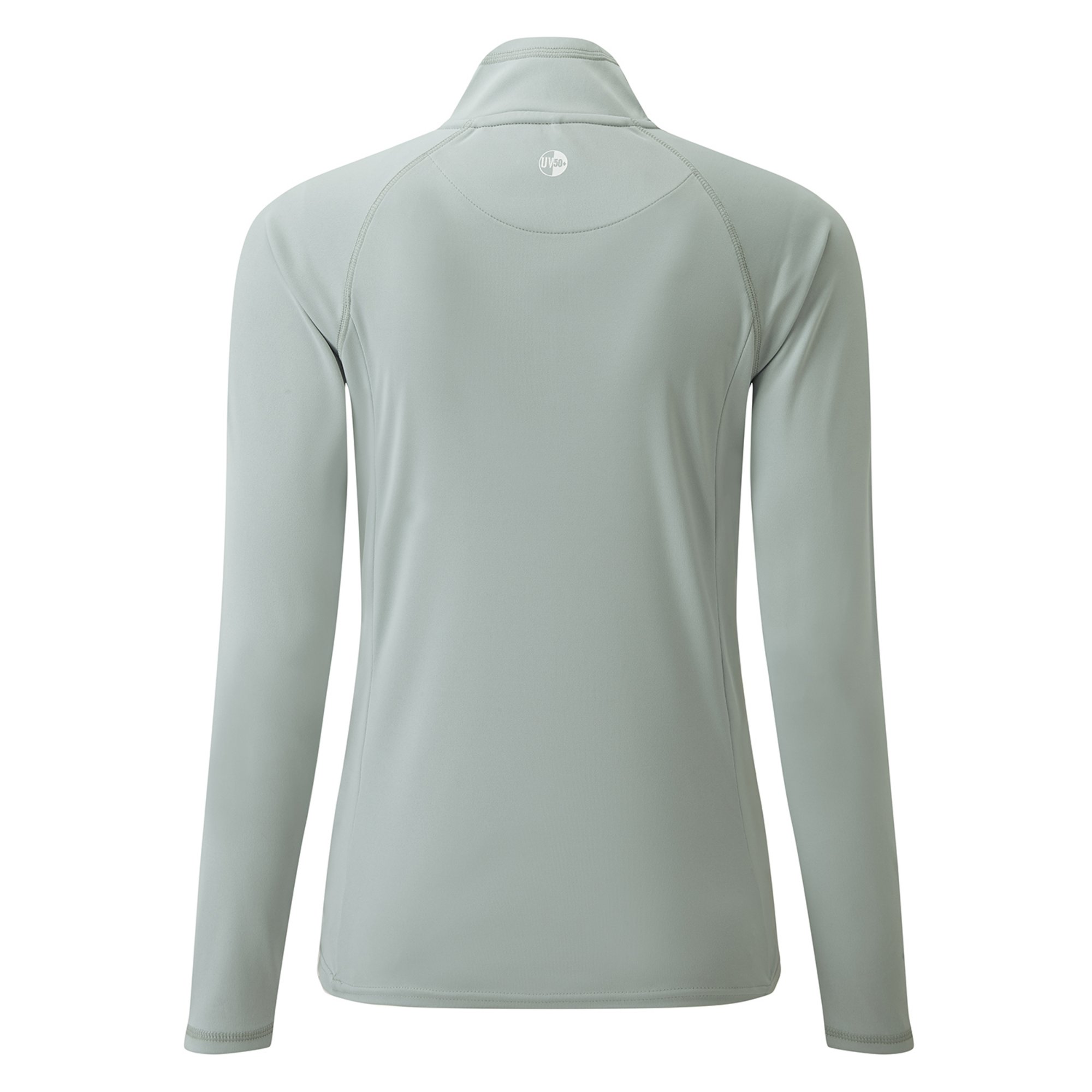 UV009W - Women's Long Sleeve Zip Neck Tee: Designed for day long